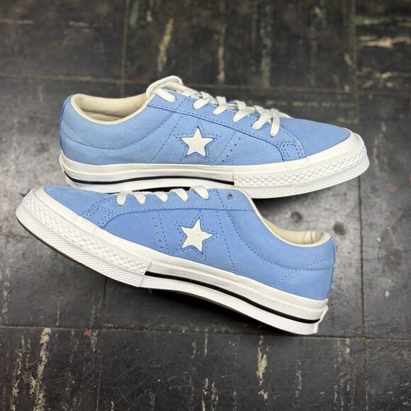Converse One Star Pro Suede University Blue Sz 4 Men/ Women 6 Brand New - Picture 2 of 5